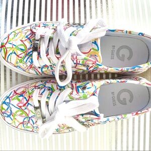 G by Guess Paint Swirl‎ Oxford Sneakers♥️ NWB